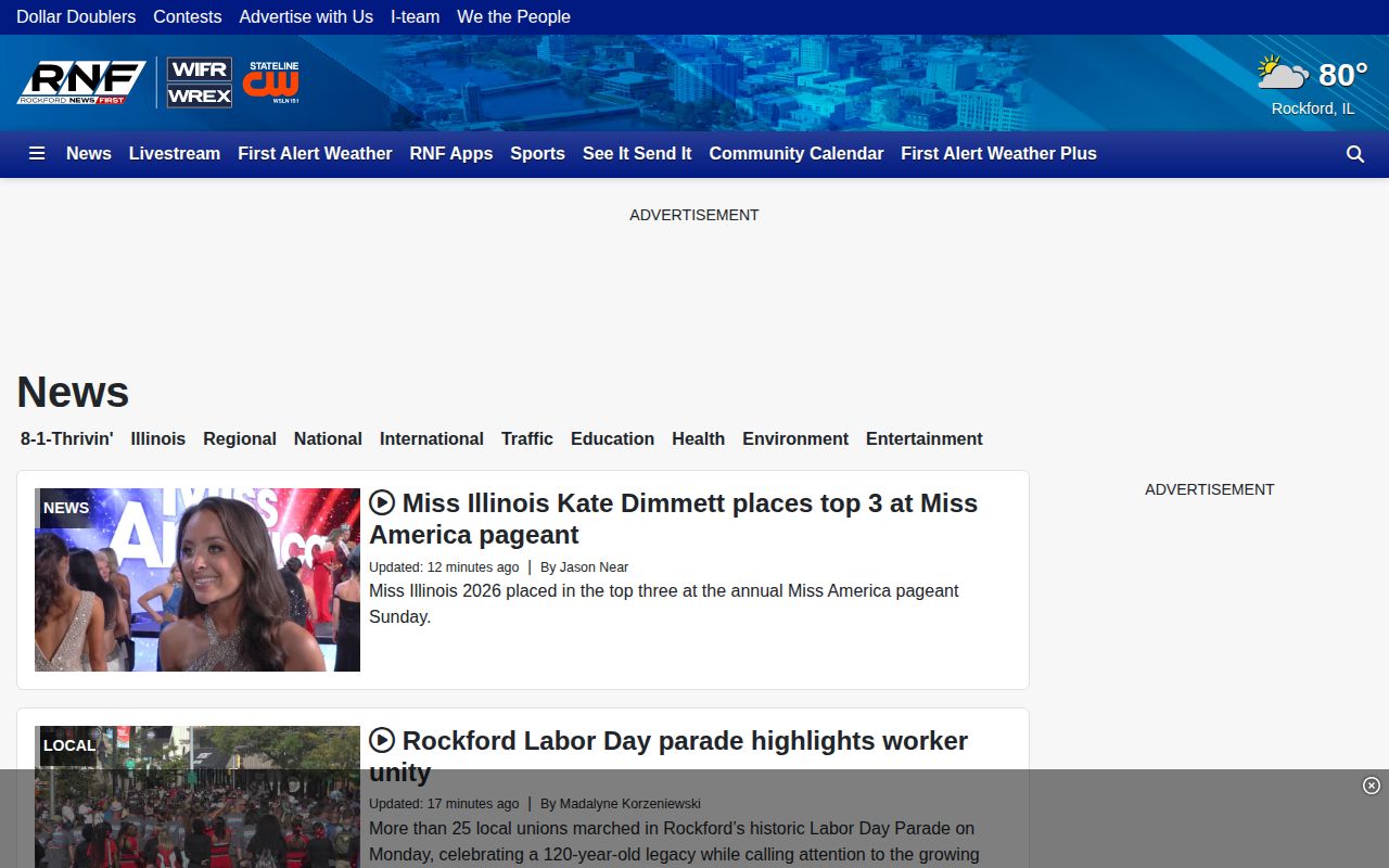 WIFR regional news source for Boone County arrest reports